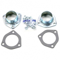 Mild Steel 3 Bolt Collector Reducer - 2.5" to 2.25"