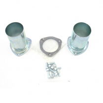 Mild Steel 3 Bolt Collector Reducer - 3" to 3"