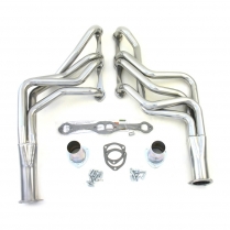 1964-79 Chevy SB Long Tube Coated Headers (See App) - 1-5/8"