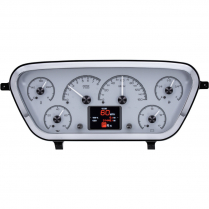 1953-55 Ford Pickup Truck  HDX Gauge Kit - Silver