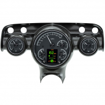 1957 Chevy Passenger Car HDX Gauge Kit - Black