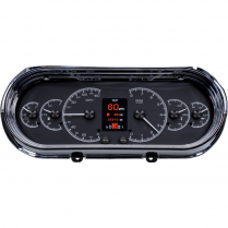 1963-65 Nova & Chevy II HDX Gauge Kit - Black