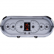 1963-65 Nova & Chevy II HDX Gauge Kit - Silver