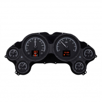 1963-67 Corvette HDX Gauge Kit - Black