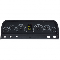 1964-66 Chevy Pickup Truck HDX Gauge Kit - Black