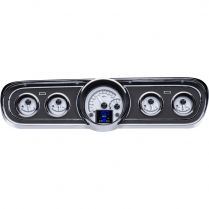 1965-66 Mustang HDX Gauge Kit - Silver