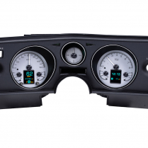 1969 Chevelle, Malibu, ElCamino HDX Gauge Kit - Silver
