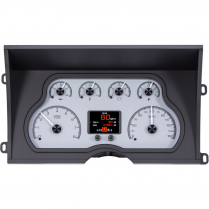 1988-94 Chevy & GMC Pickup HDX Gauge Kit - Silver