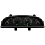 1994-96 Chevy Caprice/Impala HDX Gauge Kit - Black Face