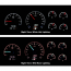 1995-98 Chevy/GMC Pickup & 95-00 SUV HDX Gauges - Black