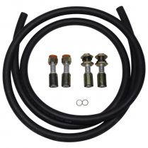 Heater Hose Kit Beadlock 90 Degree Fittings & Bulkheads
