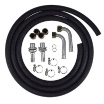 Heater Hose Kit Barbed 90 Degree Fittings & Bulkheads