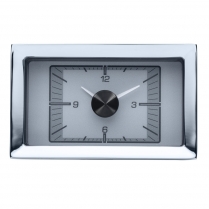 1957 Chevy Passenger Car Clock for HDX Gauge Kit - Silver