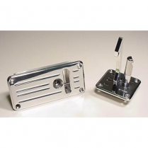 Hood Latch - Polished Aluminum