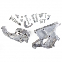 LS AC, Alt & P/S RH Bracket Kit for Sanden AC Comp - Natural