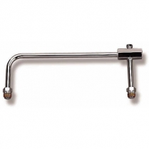 Chrome Fuel Line Kit for 4150 Series Carb 5/8 Inverted Flare