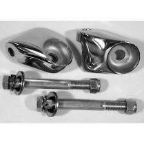 Hi-Boy Style Polished Stainless Headlight Stands