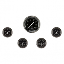 Hot Rod 5 Gauge Kit F/Sweep 3-3/8" Speedo & 4 2-1/8" - SLF