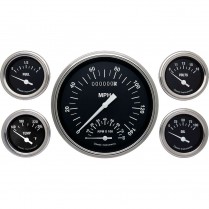 Hot Rod 5 Gauge Kit 4-5/8" SpeedTach & 4 2-1/8" - SLC