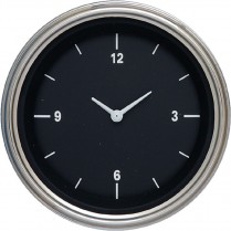 Hot Rod Series 3-3/8" Clock with Reset - SLF