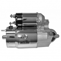 Chevy SB & V6 Straight Bolt Chrome Starter for 153 Tooth