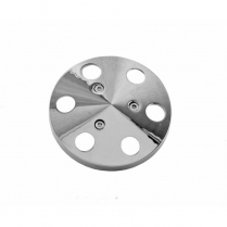 Sanden 508 A/C Chromed Aluminum Compressor Clutch Cover
