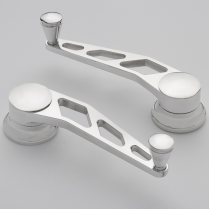 Lokar Inside Window Cranks for Ford & GM 1949-Up - Polished