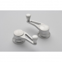 Lokar Inside Vent Cranks for GM Pre 1948 - Brushed