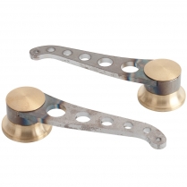 Lakester Style Door Handles for Ford & GM 1949-Up- Raw Steel