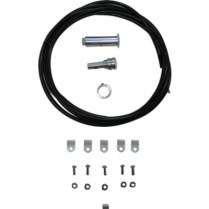 Hood Release Cable with Billet Knob