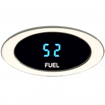 Ion Series Fuel Level Gauge - Chrome/Blue