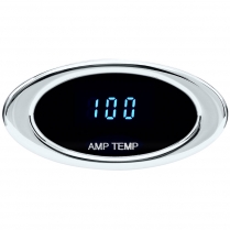 Ion Series Amp Temp Gauge - Satin/Teal
