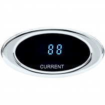 Ion Series Amp Current Gauge - Chrome/Teal
