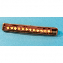 Mini Stick-On Third Brake Light 3/4" x 4-3/4" - Amber