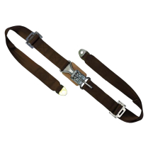 80" Latch & Link Lap Race Car Belt - Brown