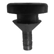 Front/Rear License Plate Bumper Bumpers - 1/2" x 21/32"