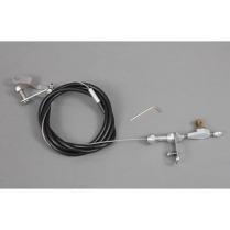 Ford C-6 Transmission Kickdown Cable - Black Housing