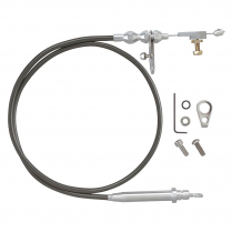 GM 200 Transmission Kickdown Cable Kit - Black Housing