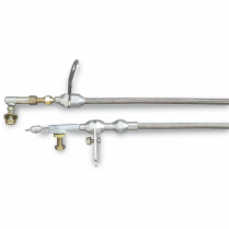 Mopar 518 Transmission Kickdown Cable - Braided Stainless