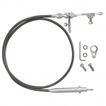 Mopar 518 Transmission Kickdown Cable - Black Housing