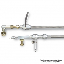 Mopar 727 Trans Blower Dr Kickdown Cable w/Pol Ends- Braided