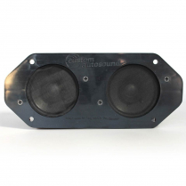 Dual 3-1/2" Dash Speaker Assembly 4" x 10" Size - 60 Watt