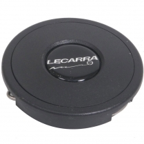 Small Steering Wheel Horn Button 2 Contact - Black Plastic