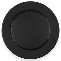 Large Steering Wheel Horn Button Smooth Design - Black