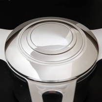 Lecarra Banjo Steering Wheel Domed Horn Button - Polished