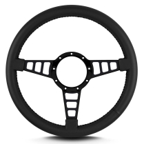 14" Mark 4 Track GT Steering Wheel, Standard Grip - Black
