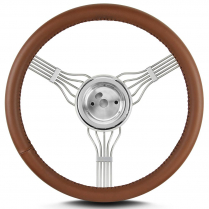 Banjo 15" Steering Wheel with 67-94 GM Adapter - Caramel