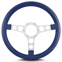 Trans Am 14" Steering Wheel 6 Hole Direct Fit - Blue