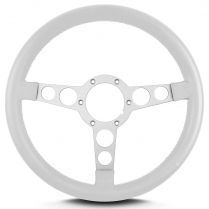 Trans Am 14" Steering Wheel 6 Hole Direct Fit - White