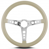 14" Hot Rod Steering Wheel, Standard Grip - Polished